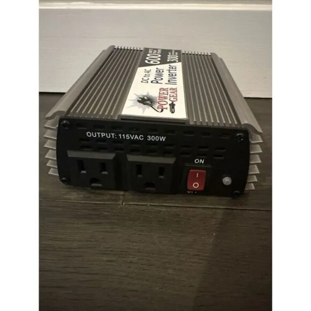 Power Gear 300W/600W DC to AC Power Inverter ~ Portable‎ Auto Adapter